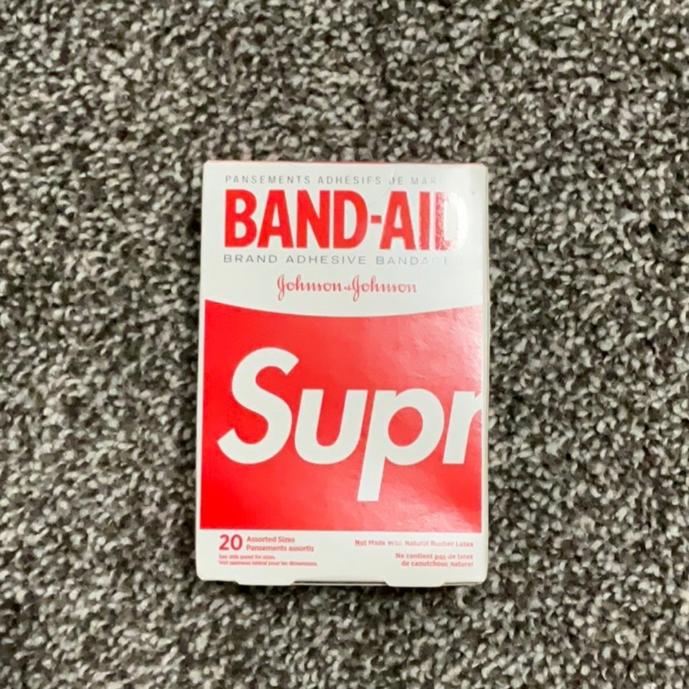Supreme Band Aid Adhesive Bandages Box of 20 SS19 (Spring Summer 2019)